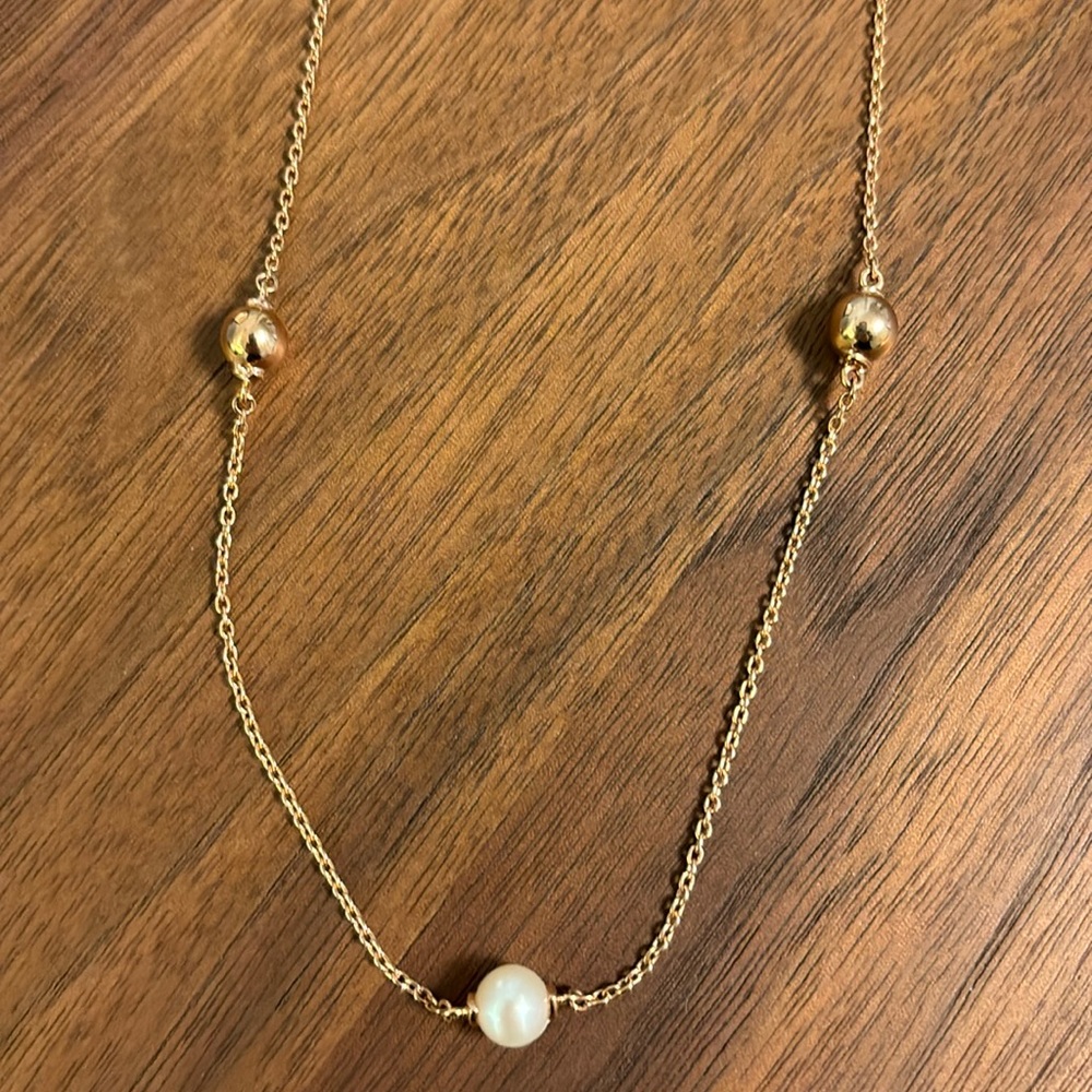 Pandora Rose Pearl and Bead Necklace